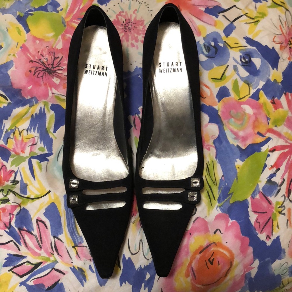 Stuart Weitzman black heels